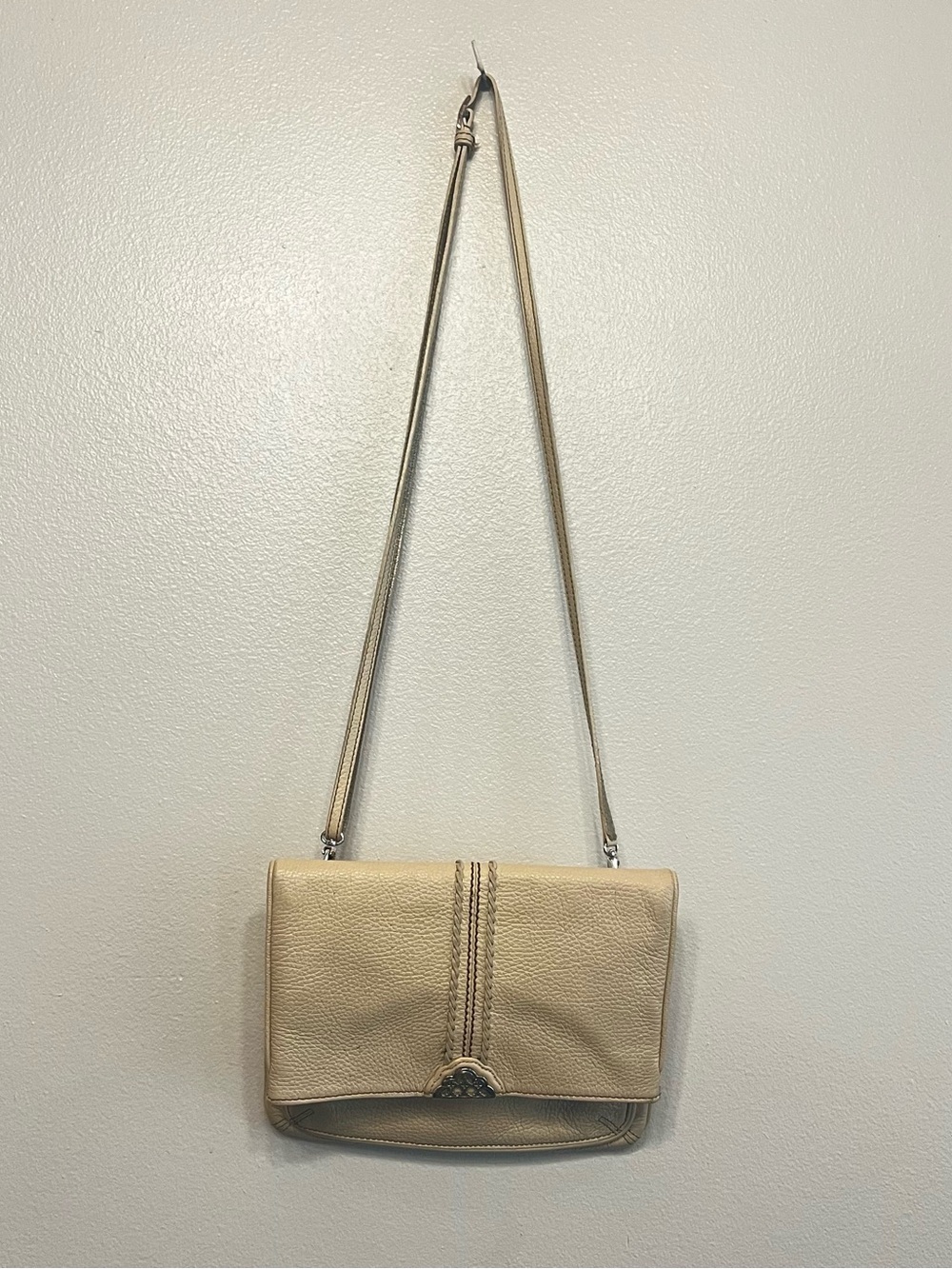 Brighton Beige Octavia Leather Small Crossbody Purse Crossbody‎ Bag